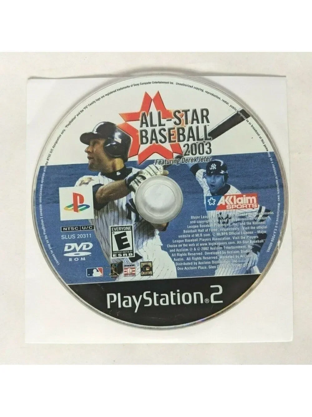 Sony PlayStation 2 All Star Baseball 2003 Game